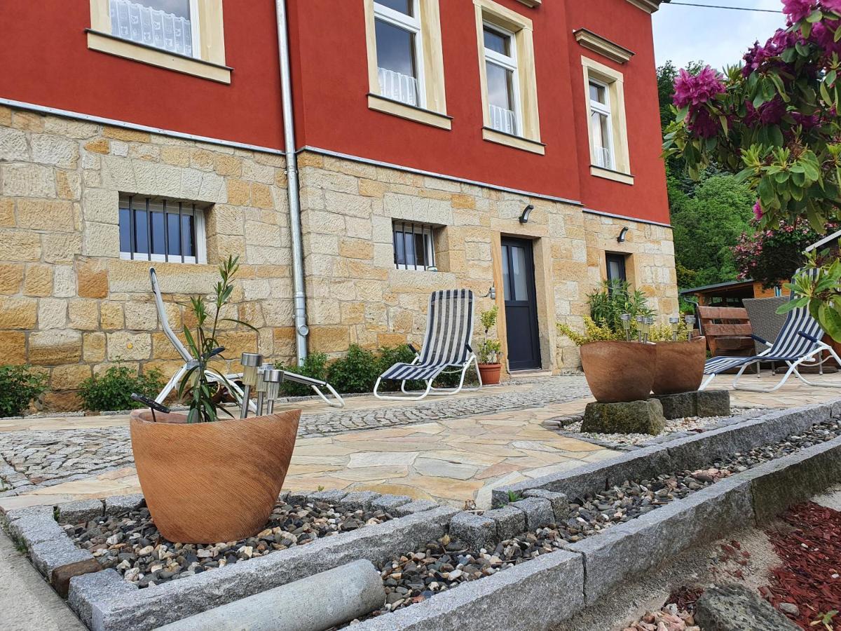 Ferienwohnung "Moeller" Rathmannsdorf Esterno foto